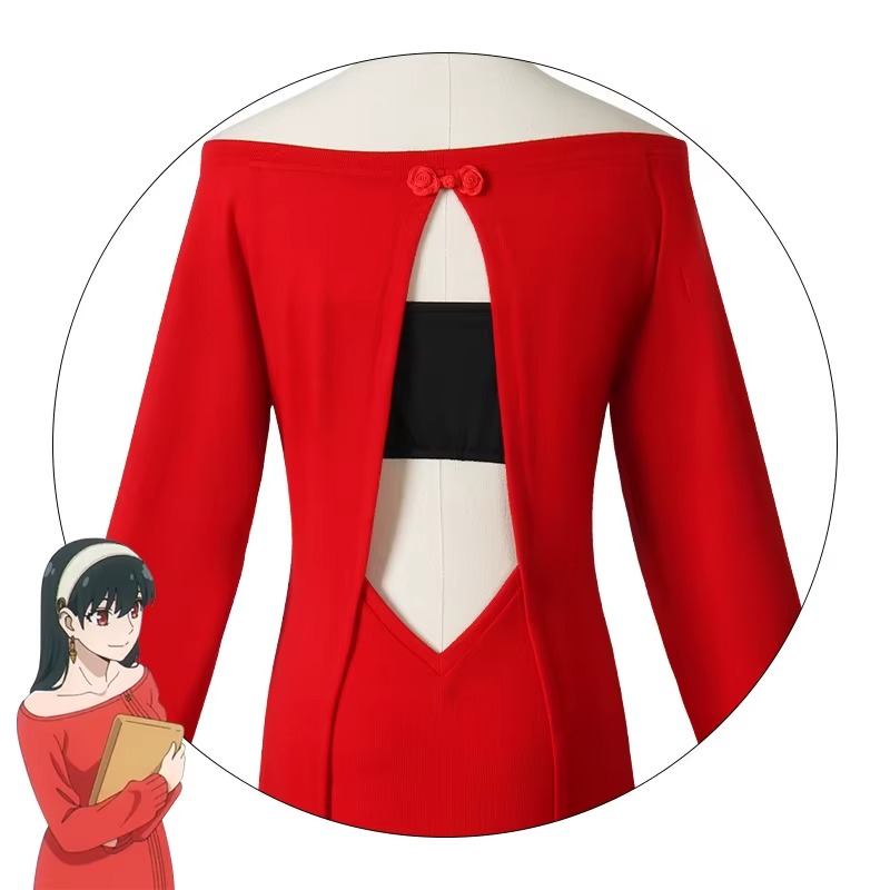 Yod Forger "SPY X FAMILY" Red Costume
