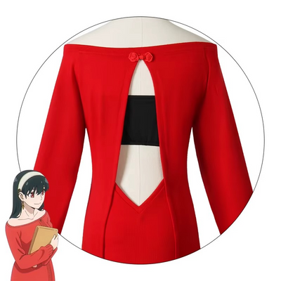 Yod Forger "SPY X FAMILY" Red Costume