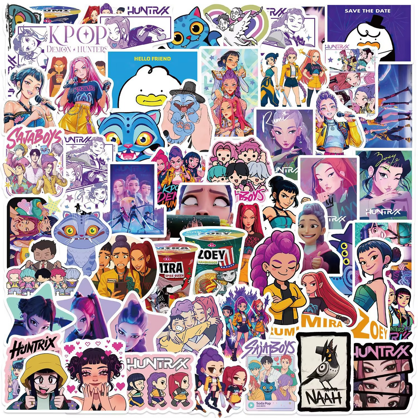 K-POP DEMON HUNTERS STICKERS
