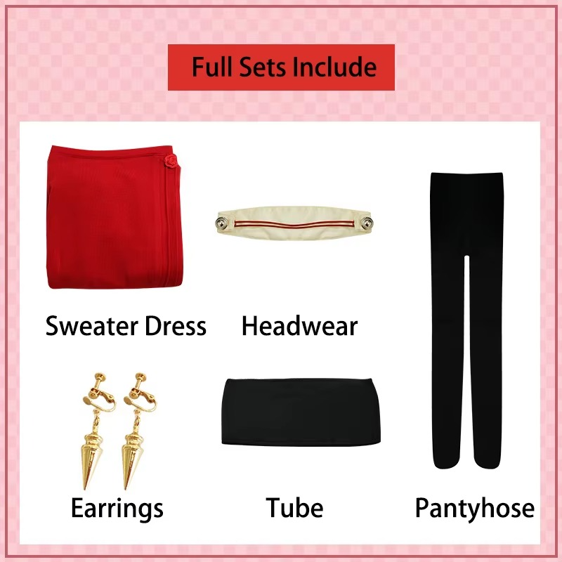 Yod Forger "SPY X FAMILY" Red Costume