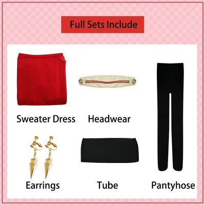 Yod Forger "SPY X FAMILY" Red Costume