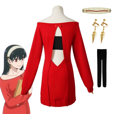 Yod Forger "SPY X FAMILY" Red Costume