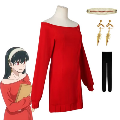 Yod Forger "SPY X FAMILY" Red Costume