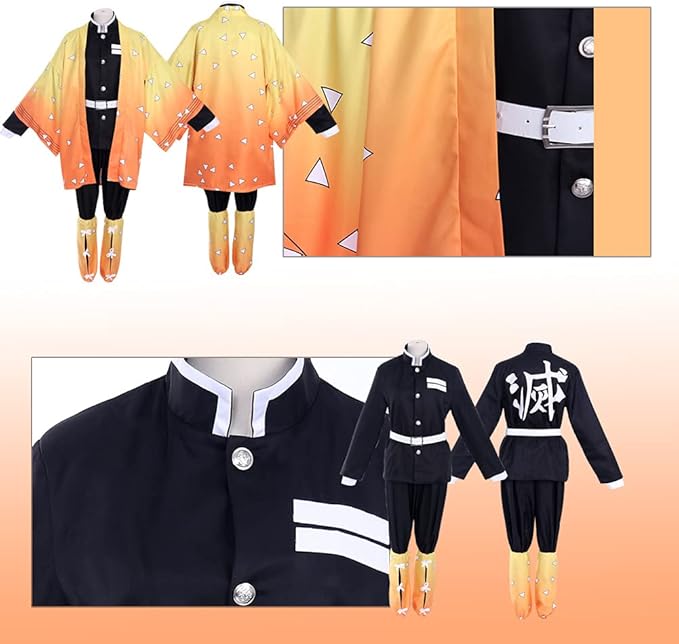Zenitsu Agatsuma "Demon Slayer" Costume